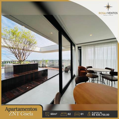 Apartamento à venda em Toledo, Jardim Gisela, com 01 suíte + 01 quarto, com 60.6 m² de área privativa. ZNT Gisela