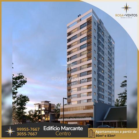Apartamento à venda em Toledo, Centro, com 01 suíte + 01 quarto com 80.85 m² de área privativa,, Edifício Marcante